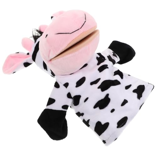 BESPORTBLE Kuscheltiere Bauernhoftier Handpuppe Mit Beweglichem Mund Tierische Geschichtenerzählpuppe Für Geburtstagsfeiern Interaktives von BESPORTBLE