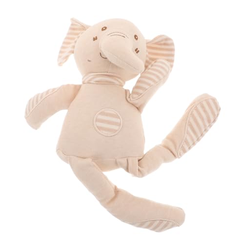 BESPORTBLE Kuscheltiere Elefant Bio Baumwolle für Niedliches Plüschtier für Junge Mädchen Perfekter Schlafbegleiter und Hautfreundlich für und Gemütliche Nächte von BESPORTBLE