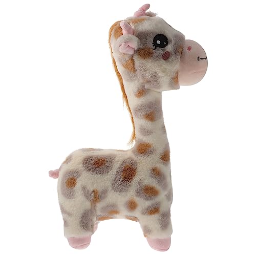 BESPORTBLE Kuscheltiere Giraffe Plüschspielzeug Für Giraffen Weiches Und Niedliches Giraffen Plüschtier Als Babyspielzeug Oder Deko Für Jungen von BESPORTBLE