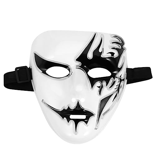 BESPORTBLE LED Halloween Maske Vollgesichts Leuchtende Cosplay Maske für Festival Party Karneval Erwachsene und Transparente Blaue Farbe BESPORTBLE LED Halloween Maske Vollgesichts Leuchtende Cosplay Maske für Festival Party Karneval Erwachsene und Transparente Blaue Farbe von BESPORTBLE