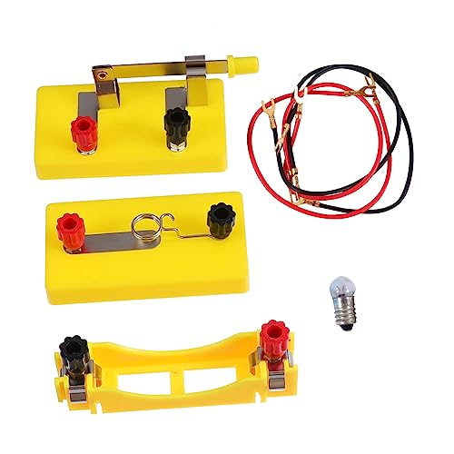 BESPORTBLE Laborausrüstungsset Für Serien Und Parallelschaltungen Elektronik Experimentierkasten Für Lehrer Teiliges Physiklabor Kit Zur Manueller Fähigkeiten von BESPORTBLE