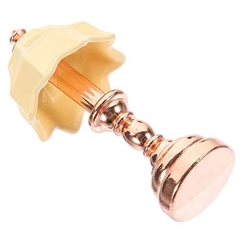 BESPORTBLE Lampe Roségold Mit Cremefarbenem Lampenschirm Zubehör Für Kinderspielzeug BESPORTBLE Lampe Roségold Mit Cremefarbenem Lampenschirm Zubehör Für Kinderspielzeug von BESPORTBLE