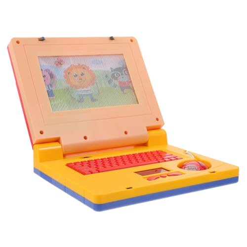 BESPORTBLE Laptop Lernspielzeug mit Musik und Licht Pädagogischer Früher Lerncomputer für Vorschulkinder Sicherer Robuster Interaktives Spiel zur Frühen Bildung Gelb BESPORTBLE Laptop Lernspielzeug mit Musik und Licht Pädagogischer Früher Lerncomputer für Vorschulkinder Sicherer Robuster Interaktives Spiel zur Frühen Bildung Gelb von BESPORTBLE
