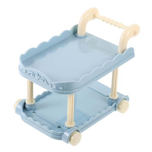 BESPORTBLE Lebensmittelwagen Mini Zubehör Für Küchen Und Basteldekorationen von BESPORTBLE