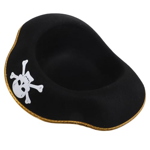 BESPORTBLE Leichter Filz Piratenhut Karneval Kostümaccessoire für Erwachsene Robustes Material Vielseitig Einsetzbar für Fasching Cosplay und Halloween Partys BESPORTBLE Leichter Filz Piratenhut Karneval Kostümaccessoire für Erwachsene Robustes Material Vielseitig Einsetzbar für Fasching Cosplay und Halloween Partys von BESPORTBLE