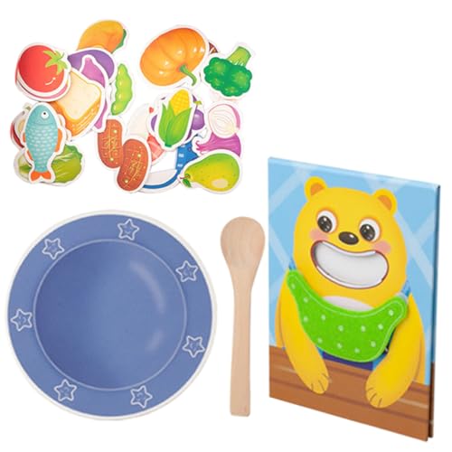 BESPORTBLE Lernspielzeug Holz Rollenspiel Fütterungsspielzeug Bär Simulation Pädagogisch für Kleinkinder zur Eltern Junge Mädchen Interaktion und Fantasieentwicklung BESPORTBLE Lernspielzeug Holz Rollenspiel Fütterungsspielzeug Bär Simulation Pädagogisch für Kleinkinder zur Eltern Junge Mädchen Interaktion und Fantasieentwicklung von BESPORTBLE