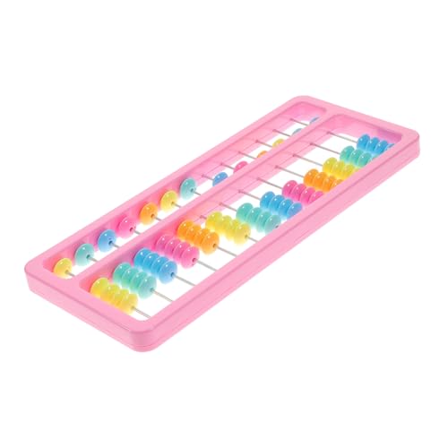 BESPORTBLE Lernspielzeug Mathematik Abacus für Grundschüler Zufällige Farben Bildungswerkzeug für Mathematikfähigkeiten von BESPORTBLE