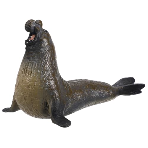 BESPORTBLE Lernspielzeug Meereswildtier Modell Figur Walross Ornament Realistisch Dekorativ Pädagogisch Stabile Ausführung für Innenbereich und Bildungszwecke von BESPORTBLE