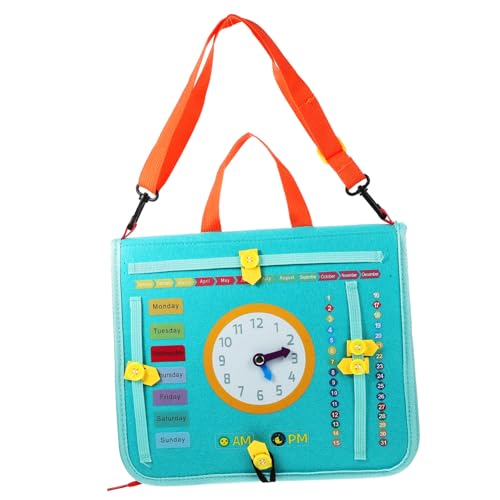 BESPORTBLE Lernspielzeug Montessori Busy Board aus Filz mit Uhr und Buchstaben Frühe von Selbstständigkeit Feinmotorik Kognitiven Fähigkeiten und Alltagskompetenzen Sicher und Flexibel für BESPORTBLE Lernspielzeug Montessori Busy Board aus Filz mit Uhr und Buchstaben Frühe von Selbstständigkeit Feinmotorik Kognitiven Fähigkeiten und Alltagskompetenzen Sicher und Flexibel für von BESPORTBLE