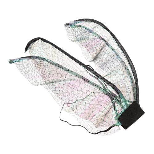 BESPORTBLE Libellenflügel Große Flügel Feenflügel Für Mädchen Feenflügel Frauen Märchenkostüm Flügel Der Drachenfliege Libellenkostüm Flügelkostüm Für Erwachsene Feenkostüm Damen Organza von BESPORTBLE