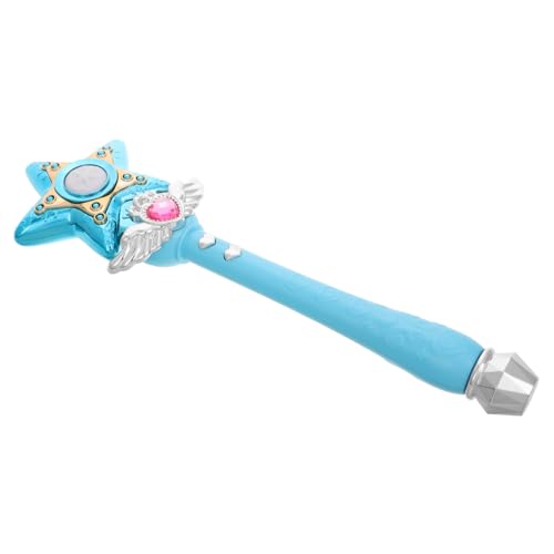 BESPORTBLE Licht Und Musik Für LED Sternenstab Für Glitzernde Party Accessoire Für Geburtstagsfeiern Und Kostümpartys Sternenstab Sternenblau Batterien von BESPORTBLE