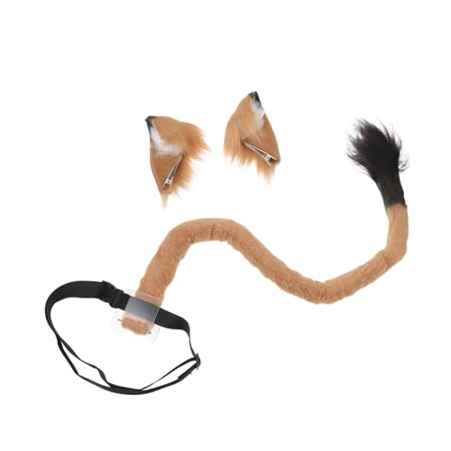 BESPORTBLE Löwenkostüm Zubehör mit Verstellbarem und Flauschigen Haarklammer für Damen und Erwachsene Realistisches Tierkostüm für Halloween Karneval und Cosplay Bequem und Sicher zu Tragen von BESPORTBLE