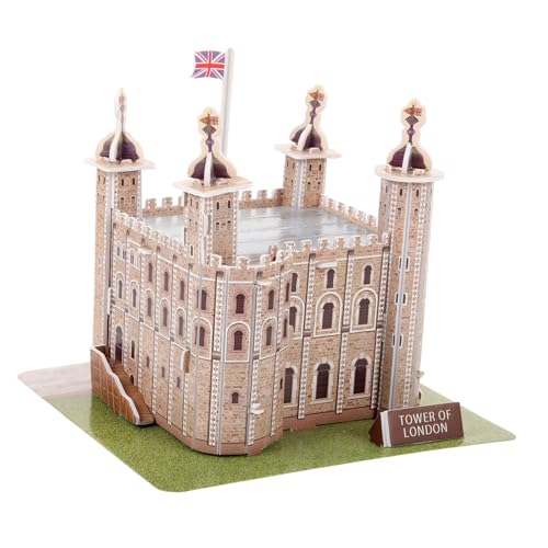 BESPORTBLE London Tower Baupuzzle aus Sicherem Papier für Erwachsene und Edukatives Fallresistentes Fördert Feinmotorik und Kommunikationsfähigkeit Dekoratives Modell BESPORTBLE London Tower Baupuzzle aus Sicherem Papier für Erwachsene und Edukatives Fallresistentes Fördert Feinmotorik und Kommunikationsfähigkeit Dekoratives Modell von BESPORTBLE