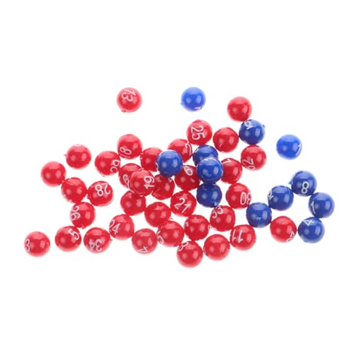 BESPORTBLE Lotteriekugeln Nummeriert Kunststoff Spielbälle Langlebig Leicht Tragbar für Party und Zuhause Bingo Tombola Ziehungsspiel BESPORTBLE Lotteriekugeln Nummeriert Kunststoff Spielbälle Langlebig Leicht Tragbar für Party und Zuhause Bingo Tombola Ziehungsspiel von BESPORTBLE
