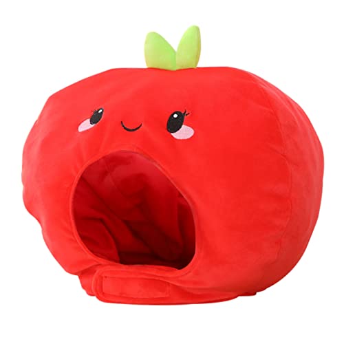 BESPORTBLE Lustige Apfel Mütze aus Plüsch Cartoon Kopfbedeckung für Partys und Karneval für Cosplay und Mottopartys Leicht und Bequem Farbenfrohes Design Vielseitig Einsetzbar BESPORTBLE Lustige Apfel Mütze aus Plüsch Cartoon Kopfbedeckung für Partys und Karneval für Cosplay und Mottopartys Leicht und Bequem Farbenfrohes Design Vielseitig Einsetzbar von BESPORTBLE
