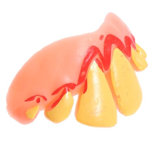 BESPORTBLE Lustige Halloween Fake Teeth Prop Hässliche Gelbe Vorderzähne Realistisches Zahnmodell für Kostümpartys Gruselige Partydekoration für Erwachsene und Cosplay BESPORTBLE Lustige Halloween Fake Teeth Prop Hässliche Gelbe Vorderzähne Realistisches Zahnmodell für Kostümpartys Gruselige Partydekoration für Erwachsene und Cosplay von BESPORTBLE
