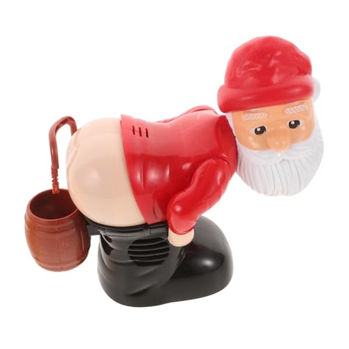 BESPORTBLE Lustige Santa Claus Seifenblasenmaschine mit Automatischem Fart Toy Kinderfreundlich Einfache Bedienung für Weihnachtsfeiern Gartenpartys und Festliche Outdoor Spiele von BESPORTBLE