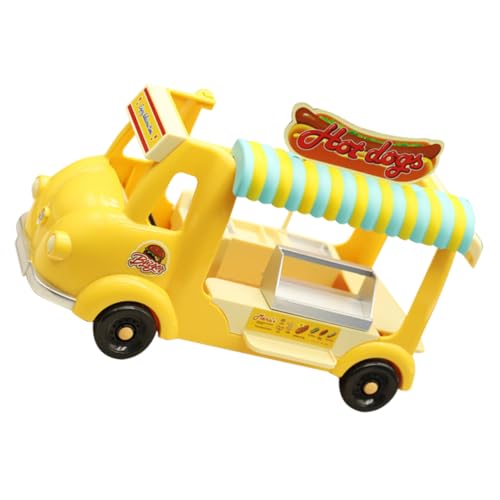 BESPORTBLE interaktives Spielzeug kinderspielzeug Food-Truck-Modell Puppenhaus-Imbisswagen Spielzeuge lustiges Puppenhausauto Puppenhaus-Automodell Dekorationen schmücken von BESPORTBLE