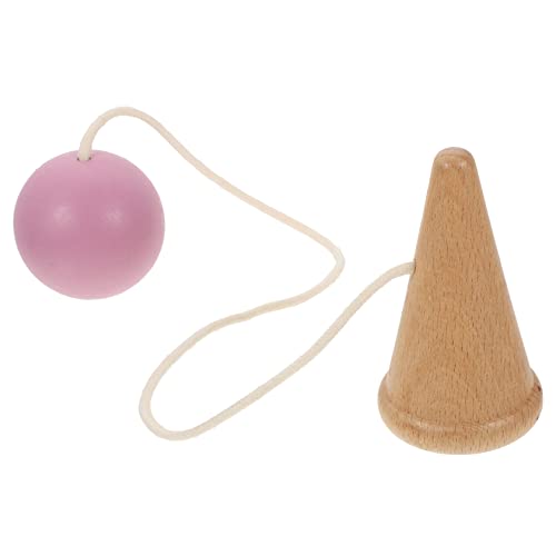 BESPORTBLE Lustiges Kendama aus Holz für Fördert Hand Augen Koordination Motorische Fähigkeiten für Gruppenspiele Trendigem Perfektes von BESPORTBLE
