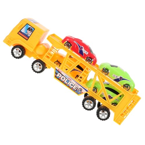 BESPORTBLE Lustiges Kinderspielzeug Mit Großen LKW Und Spielzeugautos Verschleißfestes Kinderspielzeug Für Geschenkidee Für Jungen Und Zufällige Farben von BESPORTBLE