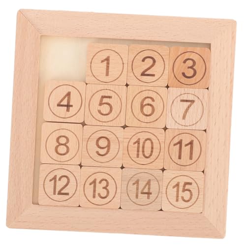 BESPORTBLE Lustiges Schiebe Zahlenpuzzle aus Holz Pädagogisches Mathe Erkennung für Fördert Kognitive Fähigkeiten und Hand Auge Koordination für Eltern Junge Mädchen Spiele BESPORTBLE Lustiges Schiebe Zahlenpuzzle aus Holz Pädagogisches Mathe Erkennung für Fördert Kognitive Fähigkeiten und Hand Auge Koordination für Eltern Junge Mädchen Spiele von BESPORTBLE