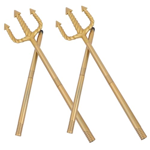 BESPORTBLE Luxuriöser Goldener Trident Stab mit Spiralmotiv Sicherer Leicht Zusammensteckbarer Teufel als Halloween Cosplay Kostüm Accessoire für Bühnenauftritte und Karneval BESPORTBLE Luxuriöser Goldener Trident Stab mit Spiralmotiv Sicherer Leicht Zusammensteckbarer Teufel als Halloween Cosplay Kostüm Accessoire für Bühnenauftritte und Karneval von BESPORTBLE