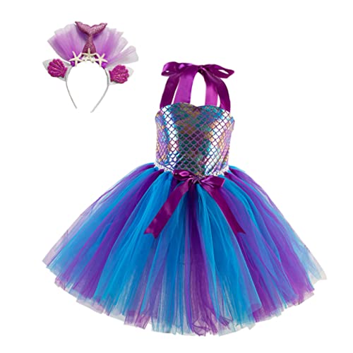 BESPORTBLE Mädchen Cosplay Kostüm Kleid Mit Haarband Party Performance Rock Für Festlichkeiten Und Besondere Anlässe Jahre BESPORTBLE Mädchen Cosplay Kostüm Kleid Mit Haarband Party Performance Rock Für Festlichkeiten Und Besondere Anlässe Jahre von BESPORTBLE