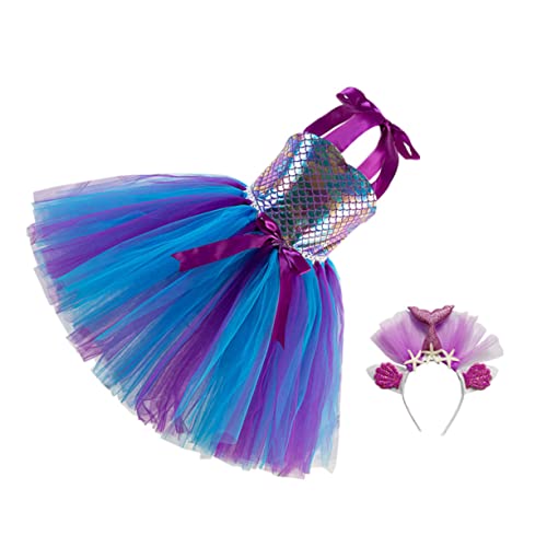 BESPORTBLE Mädchen Performance Kleid Mit Tüllrock Und Haarband Festliches Cosplay Kostüm Für Jahre Für Partys Hochzeiten Und Besondere Anlässe BESPORTBLE Mädchen Performance Kleid Mit Tüllrock Und Haarband Festliches Cosplay Kostüm Für Jahre Für Partys Hochzeiten Und Besondere Anlässe von BESPORTBLE