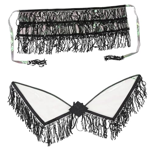 BESPORTBLE Mädchenrock Mit Paillettenfransen Und Flügeln Eleganter Party Und Maskenrock Für Damen Für Karneval Und Festlichkeiten Schwarzes Design Mit Glitzer Details BESPORTBLE Mädchenrock Mit Paillettenfransen Und Flügeln Eleganter Party Und Maskenrock Für Damen Für Karneval Und Festlichkeiten Schwarzes Design Mit Glitzer Details von BESPORTBLE