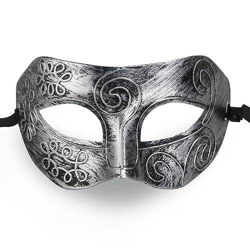 BESPORTBLE Maskenball Maske Herren Männer Griechische Römische Maskerade Maske Anonymous Maske Für Erwachsene Kostümball/Maskenball/Halloween von BESPORTBLE