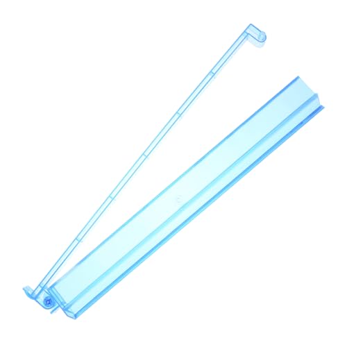 BESPORTBLE Mahjong Schieber und Ablage Transparent Tiefblaues Acryl Robust und Wiederverwendbar Vielseitiges Zubehör für American Mahjong Spiele und Präzises Anordnen der Spielsteine von BESPORTBLE