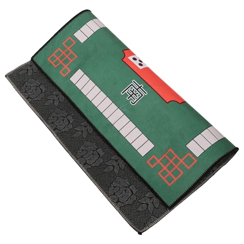 BESPORTBLE Mahjong Tischmatte rutschfeste Geräuschdämpfende Spielfeldauflage Dicke Quadratische Spieltischdecke für Mahjong Poker und Brettspiele Grün BESPORTBLE Mahjong Tischmatte rutschfeste Geräuschdämpfende Spielfeldauflage Dicke Quadratische Spieltischdecke für Mahjong Poker und Brettspiele Grün von BESPORTBLE