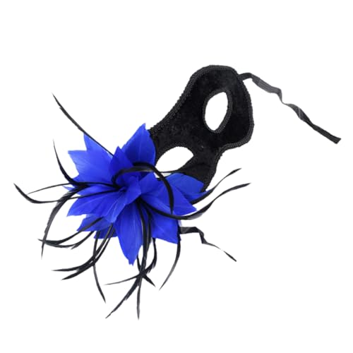 BESPORTBLE Maskerade Maske Masken für Ballpartys Kostümmasken für Frauen Masquerade Kostüm halloween mitgebsel halloween oblaten weihnachtsdeko Cosplay-Maske Maskerademaske Bauchmuskeln Blue von BESPORTBLE