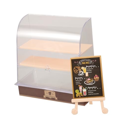 BESPORTBLE Maßstab DIY Bäckerei Regal für Miniaturlebensmittel Kinderfreundliches Zubehör BESPORTBLE Maßstab DIY Bäckerei Regal für Miniaturlebensmittel Kinderfreundliches Zubehör von BESPORTBLE