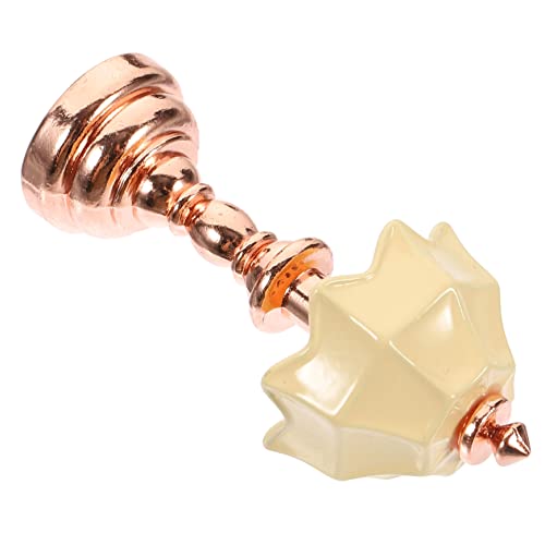 BESPORTBLE Maßstab Lampe Mit Roségoldenem Sockel Und Cremefarbenem Schirm Zubehör BESPORTBLE Maßstab Lampe Mit Roségoldenem Sockel Und Cremefarbenem Schirm Zubehör von BESPORTBLE