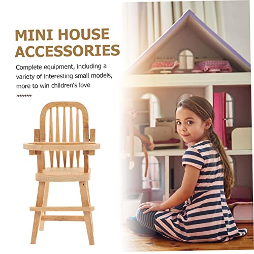 BESPORTBLE Maßstab Niedliche Mini Möbel Kinderzimmer Dekoration Multifunktionale Miniatur Stuhl Modell für Puppenhaus Zubehör BESPORTBLE Maßstab Niedliche Mini Möbel Kinderzimmer Dekoration Multifunktionale Miniatur Stuhl Modell für Puppenhaus Zubehör von BESPORTBLE
