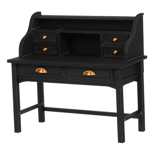 BESPORTBLE Maßstab Puppenhaus Schreibtisch mit Schublade Realistische Details Multifunktionaler Studiertisch für Puppenhaus und Dekoration Platzsparend und Vielseitig Einsetzbar BESPORTBLE Maßstab Puppenhaus Schreibtisch mit Schublade Realistische Details Multifunktionaler Studiertisch für Puppenhaus und Dekoration Platzsparend und Vielseitig Einsetzbar von BESPORTBLE