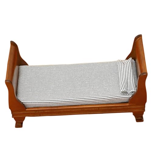 BESPORTBLE Maßstab Schlafzimmer Möbel Accessoire Künstliches Bettdekor Puppenmöbel Für Kreative Szenen BESPORTBLE Maßstab Schlafzimmer Möbel Accessoire Künstliches Bettdekor Puppenmöbel Für Kreative Szenen von BESPORTBLE