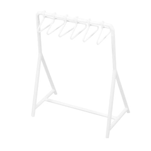 BESPORTBLE Maßstab Stabiles Plastik mit Kleiderbügeln Kompakter Puppenkleider Organizer für Puppenschrank und Spielzimmer BESPORTBLE Maßstab Stabiles Plastik mit Kleiderbügeln Kompakter Puppenkleider Organizer für Puppenschrank und Spielzimmer von BESPORTBLE