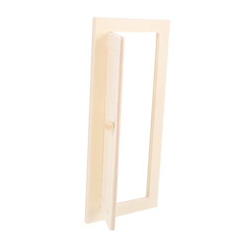BESPORTBLE Maßstab Stilvolles Design Perfektes Zubehör Für Häuser Dekorative Tür Aus Hochwertigem Holz Für Kreative Projekte BESPORTBLE Maßstab Stilvolles Design Perfektes Zubehör Für Häuser Dekorative Tür Aus Hochwertigem Holz Für Kreative Projekte von BESPORTBLE