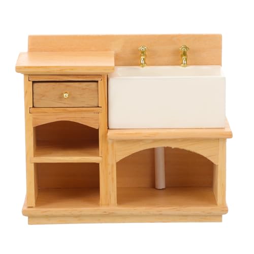BESPORTBLE Maßstab Waschbecken Schrank Aus Realistische Dekoration Für Badezimmer Und Puppenmöbel Für Kreative Spielwelten BESPORTBLE Maßstab Waschbecken Schrank Aus Realistische Dekoration Für Badezimmer Und Puppenmöbel Für Kreative Spielwelten von BESPORTBLE
