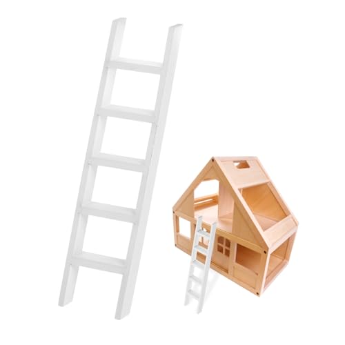 BESPORTBLE Maßstab Weiß Dekorative Mini Haus Leiter Treppe DIY Zubehör für Puppenhaus Möbel und Ab Jahre BESPORTBLE Maßstab Weiß Dekorative Mini Haus Leiter Treppe DIY Zubehör für Puppenhaus Möbel und Ab Jahre von BESPORTBLE