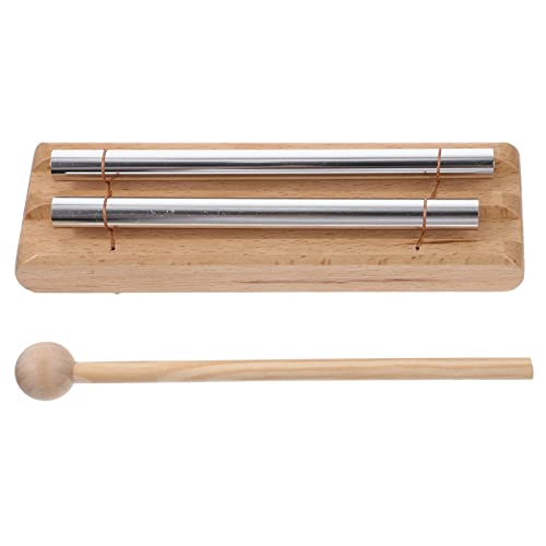 BESPORTBLE Meditationsglocke mit Schlägel Windspiel Percussion Instrument für Yoga Musikunterricht und Kinderaktivitäten Fördert zur Musik Klangrohre aus Hochwertigem BESPORTBLE Meditationsglocke mit Schlägel Windspiel Percussion Instrument für Yoga Musikunterricht und Kinderaktivitäten Fördert zur Musik Klangrohre aus Hochwertigem von BESPORTBLE