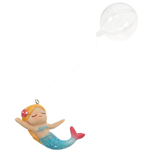 BESPORTBLE Meerjungfrau-Ornamente Badezubehör Desktop-Dekor Aquarium Babyspielzeug Meerjungfrau-Modell Verschleißfeste Meerjungfrauenfigur Betta Fisch schmücken Spielzeugset Wanne von BESPORTBLE