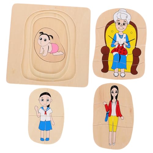 BESPORTBLE Mehrschichtiges Holzpuzzle für Montessori Lernspielzeug zur Entwicklung Anatomisches Modell des Menschlichen Körpers Pädagogisches Puzzle für Kleinkinder Langlebiges BESPORTBLE Mehrschichtiges Holzpuzzle für Montessori Lernspielzeug zur Entwicklung Anatomisches Modell des Menschlichen Körpers Pädagogisches Puzzle für Kleinkinder Langlebiges von BESPORTBLE