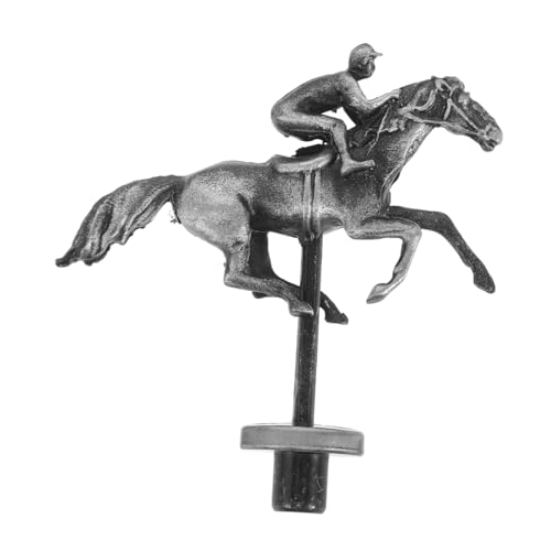 BESPORTBLE Metall Pferdefigur für Brettspiel Ersatzteil aus Langlebiger Legierung Präzise Gefertigte Pferderenn Spielfigur für Pferderennbrettspiel Robust und Detailreich für Intensives von BESPORTBLE