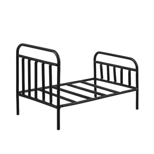 BESPORTBLE Metallbett Blumentopfständer für Puppenhaus Elegantes Eisenmöbel für Schlafzimmer und Wohnzimmer Accessoire für Dekorationen BESPORTBLE Metallbett Blumentopfständer für Puppenhaus Elegantes Eisenmöbel für Schlafzimmer und Wohnzimmer Accessoire für Dekorationen von BESPORTBLE