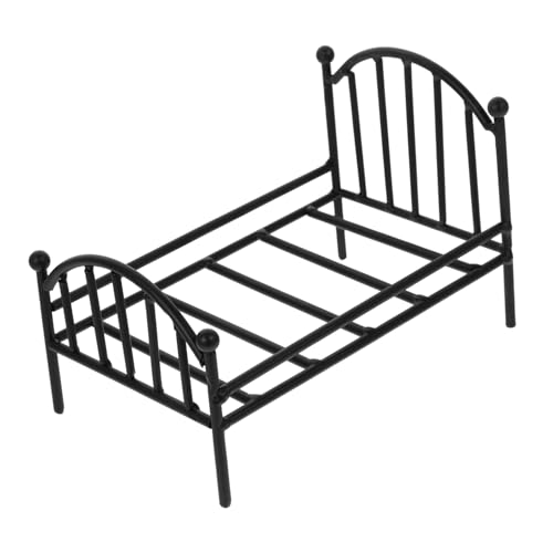 BESPORTBLE Metallbett Mini Hausbett Für Puppenhaus Puppenhausmöbel Zubehör Dekoratives Schlafzimmer Accessoire Mini Möbel Für Kreative Szenen BESPORTBLE Metallbett Mini Hausbett Für Puppenhaus Puppenhausmöbel Zubehör Dekoratives Schlafzimmer Accessoire Mini Möbel Für Kreative Szenen von BESPORTBLE