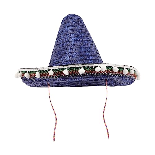 BESPORTBLE Mexikanischer Sombrero Partyhut Strohhut Mit Pom Pom Karnevalsparty Festival Zubehör Mexikanische Partydekorationen Sombrero-hut Für Mottopartys BESPORTBLE Mexikanischer Sombrero Partyhut Strohhut Mit Pom Pom Karnevalsparty Festival Zubehör Mexikanische Partydekorationen Sombrero-hut Für Mottopartys von BESPORTBLE