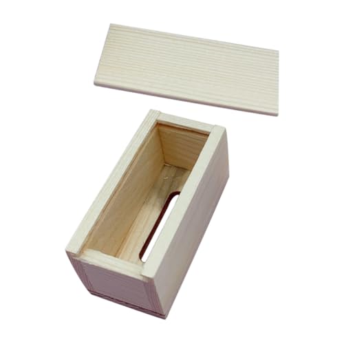 BESPORTBLE Mini Box Für Puppenhaus Dekorative Tissue Box Für Aufbewahrung Und Einrichtung Kleines Kit von BESPORTBLE
